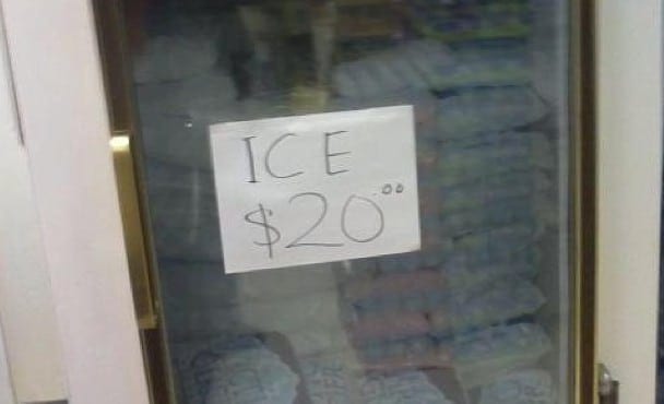 Calgary price gouging