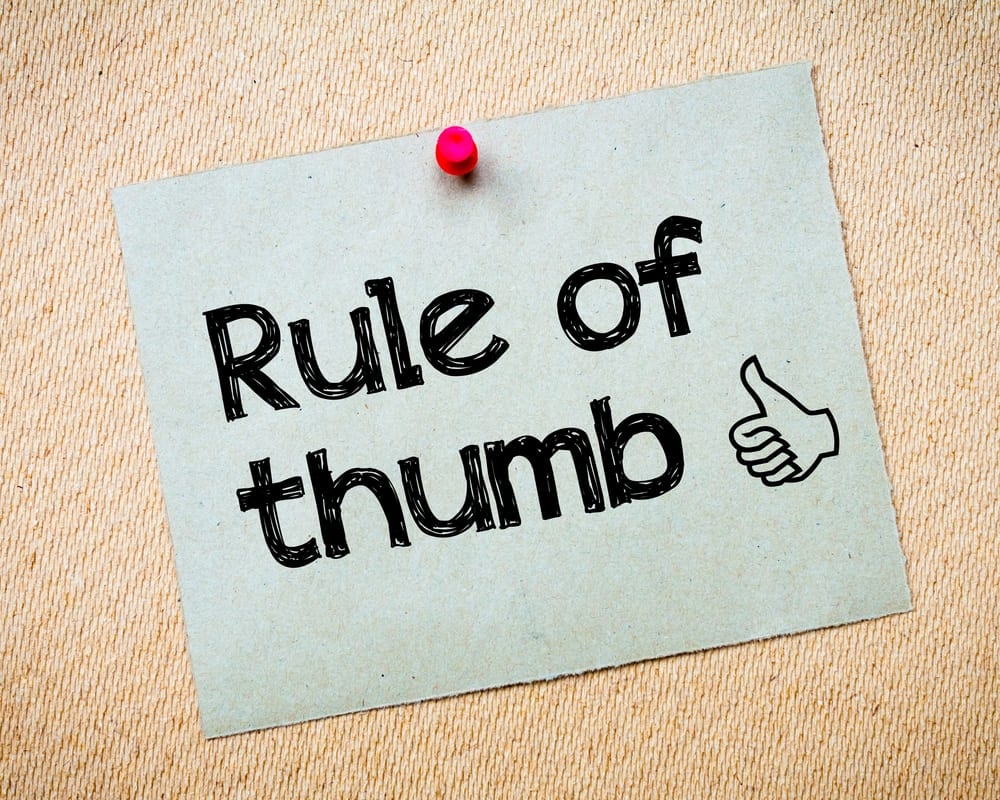 Rules of Thumb