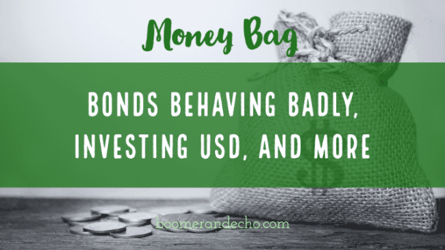 Money Bag: Bonds Behaving Badly, Investing USD, and More