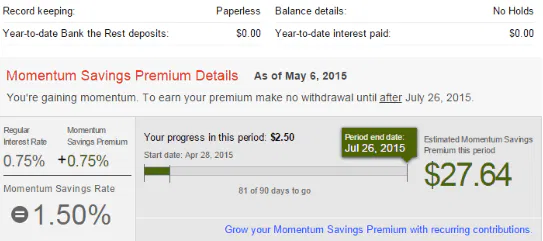 Scotia Momentum Savings Account