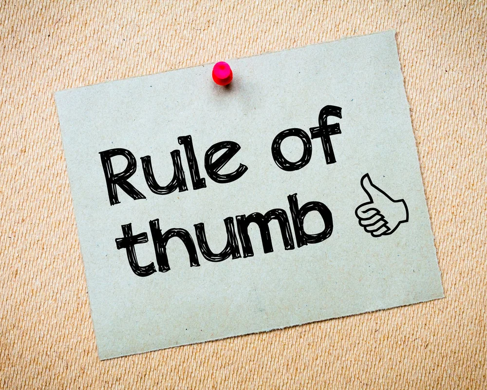 Rules of Thumb