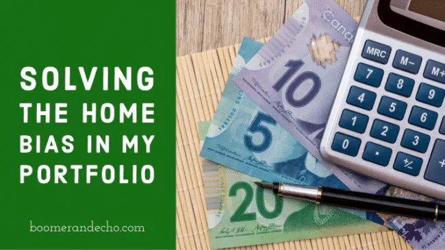 Solving The Home Bias In My Portfolio