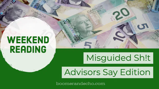 Misguided Sh!t Advisors Say Edition