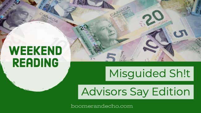 Misguided Sh!t Advisors Say Edition