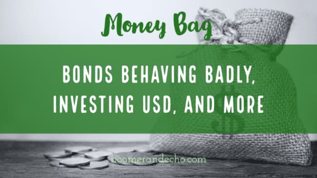 Money Bag: Bonds Behaving Badly, Investing USD, and More