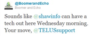TELUS support
