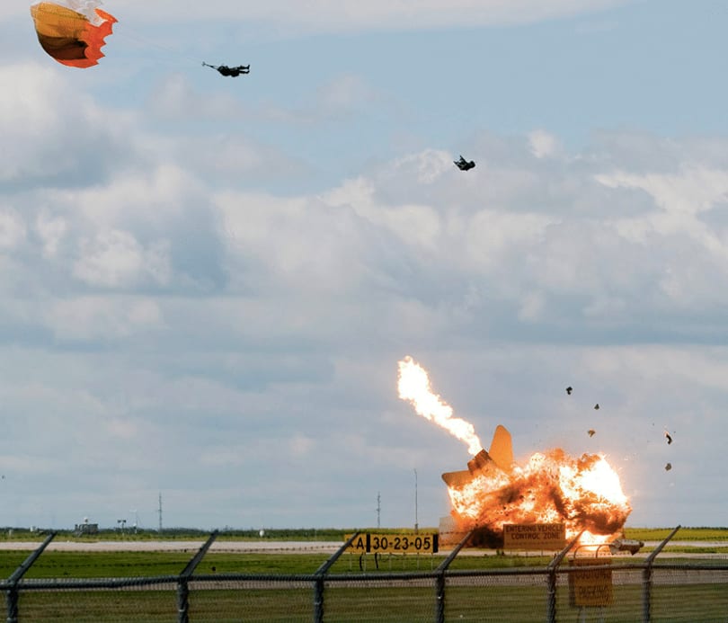 Captain Bews CF-18 Hornet Crash