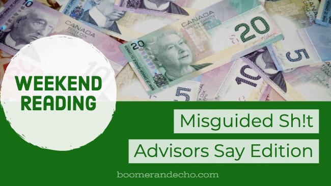 Misguided Sh!t Advisors Say Edition