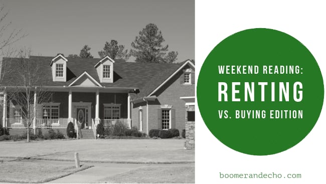 Renting Vs. Buying Edition